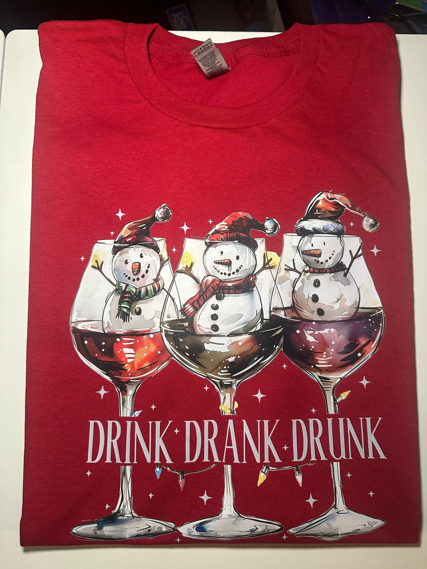 Drink, Drank, Drunk Tshirt