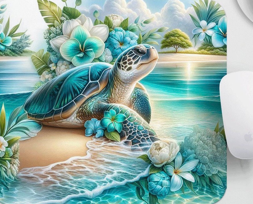 Sea Turtle Mouse Pad