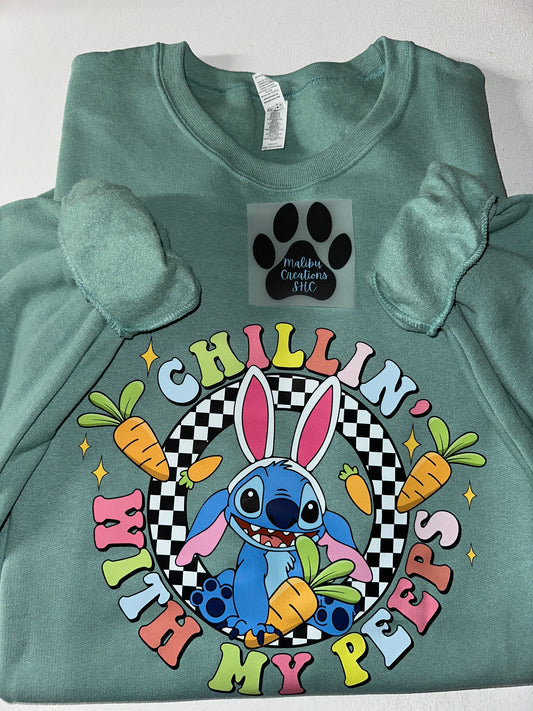 Chillin with my Peeps Sweatshirt
