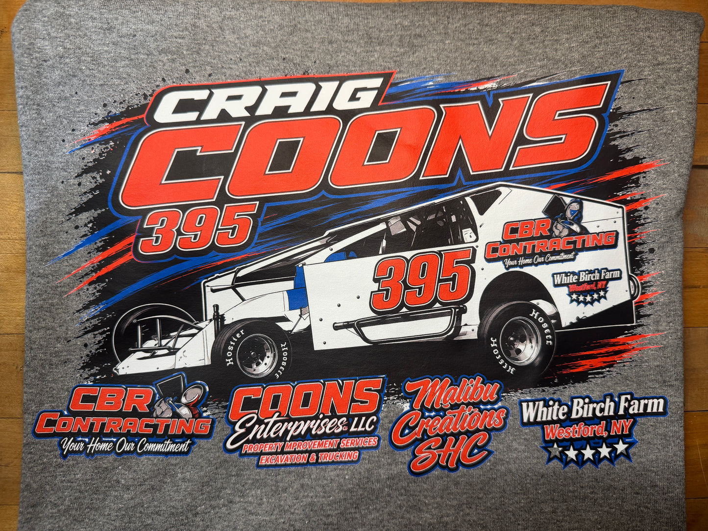 Craig Coons Racing # 395 Apparel