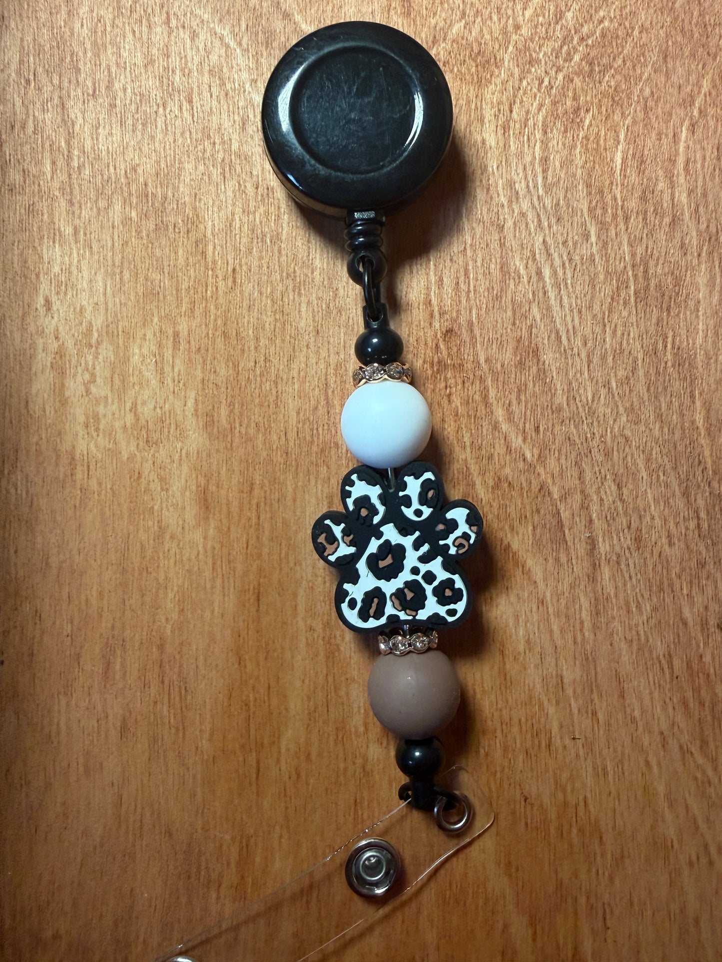 Cheetah Paw Print Beaded Products