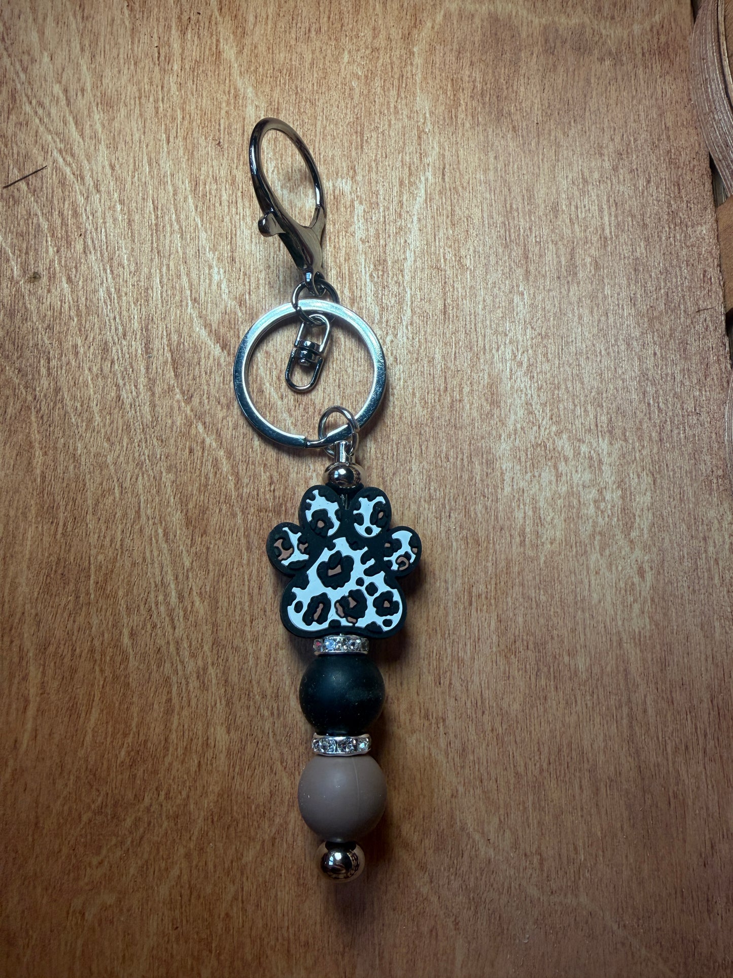 Cheetah Paw Print Beaded Products