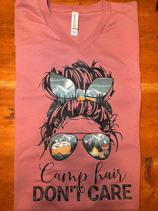 Camp Hair Don’t Care V-Neck
