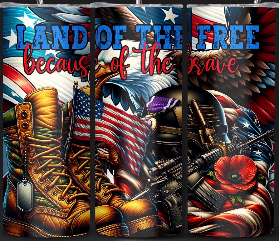 Land of the Free because of the brave