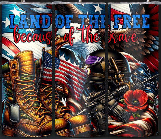 Land of the Free because of the brave