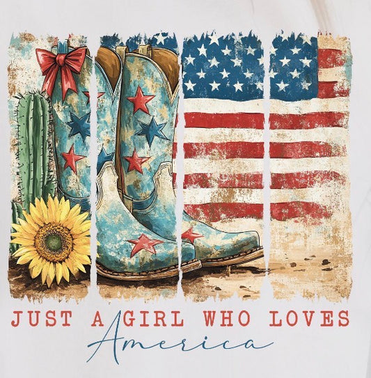 Just a girl who loves America