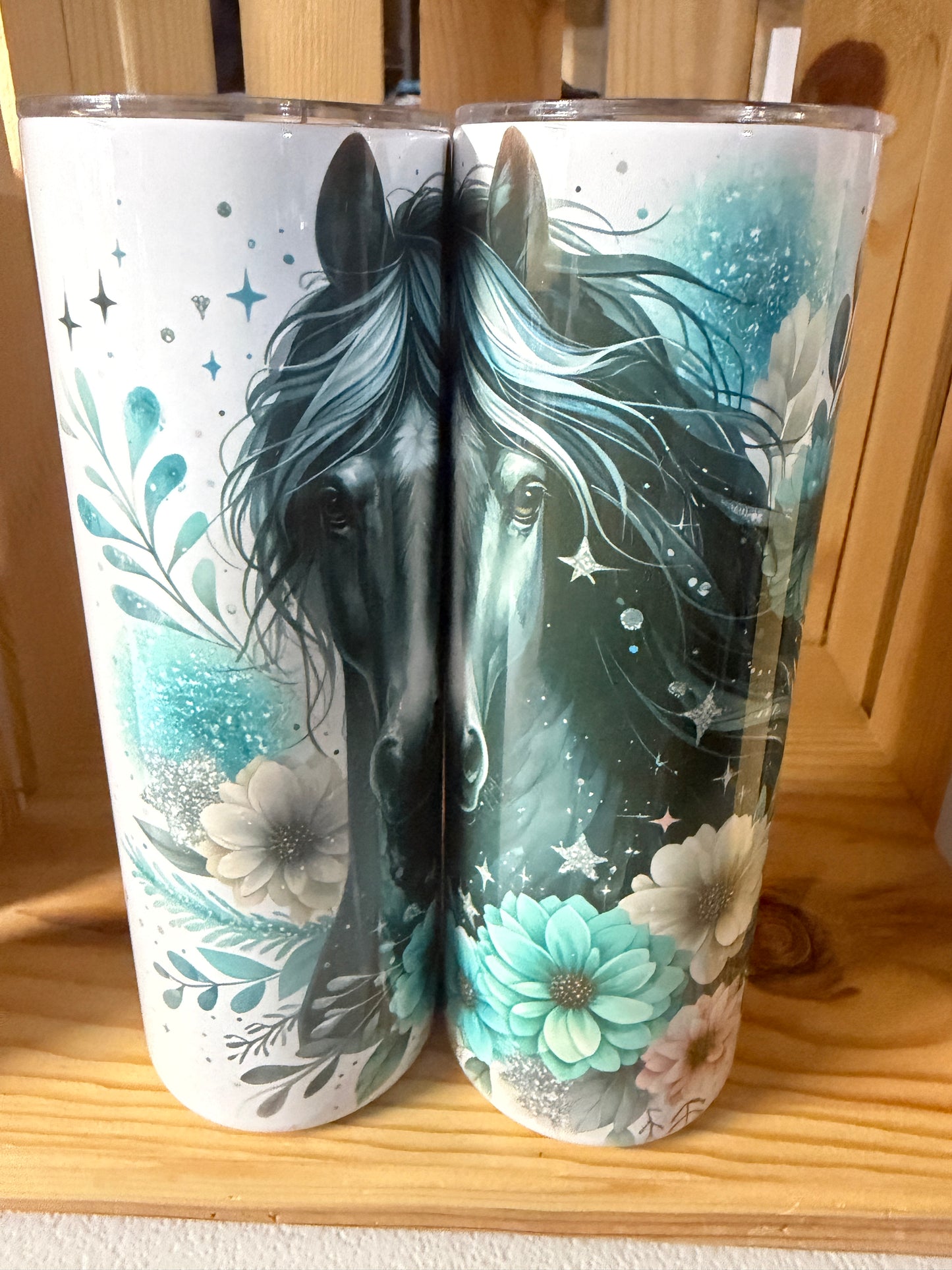 Teal Horse